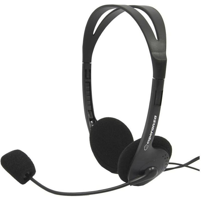 Esperanza EH102 headphones/headset Head-band Black_2