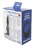 Esperanza EH163K Headphones with microphone Headband Black_4