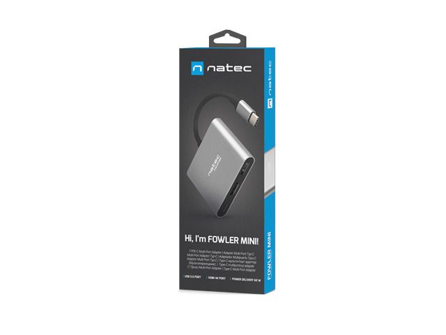 NATEC MULTI PORT FOWLER MINI (USB-C PD, HDMI 4K)_12