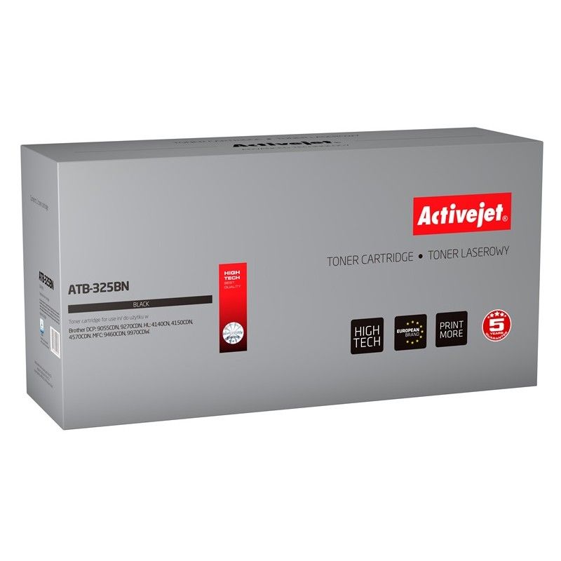 Activejet ATB-325BN toner for Brother printer Brother TN-325BK replacement Supreme 4000 pages black