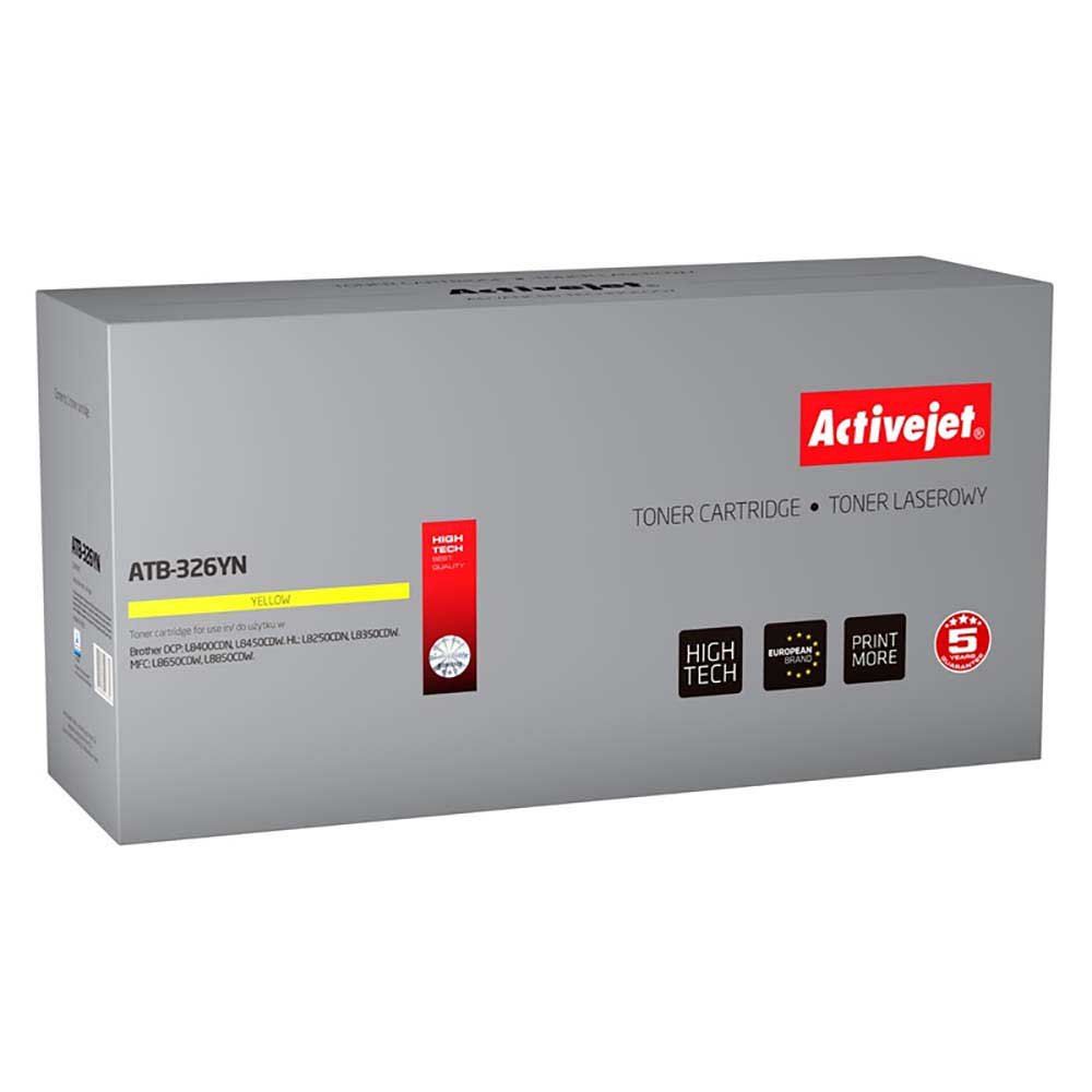 Activejet ATB-326YN toner for Brother printer Brother TN-326Y replacement Supreme 3500 pages yellow