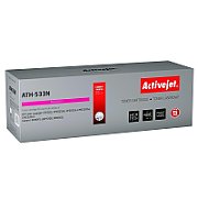 Activejet ATH-533N toner for HP printer HP 304A CC533A, Canon CRG-718M replacement Supreme 3200 pages magenta