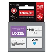 Activejet AB-223CN ink for Brother printer; Brother LC223C replacement; Supreme; 10 ml; cyan_1