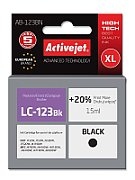 Activejet AB-123BN ink for Brother printer; Brother LC123Bk/LC121Bk replacement; Supreme; 15 ml; black_2