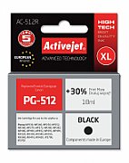 Activejet AC-512R ink for Canon printer; Canon PG-512 replacement; Premium; 18 ml; black_1