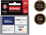 Activejet AH-302CRX ink for HP printer; HP 302XL F6U67AE replacement; Premium; 21 ml; color_1