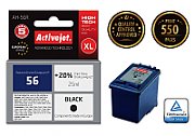 Activejet AH-56R ink for HP printer, HP 56 C6656A replacement; Premium; 25 ml; black_2