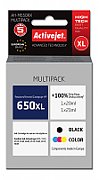 Activejet AH-650RX ink for HP printer; HP 650 CZ102AE replacement; Premium; 1 x 20 ml, 1 x 21 ml; black, color_1