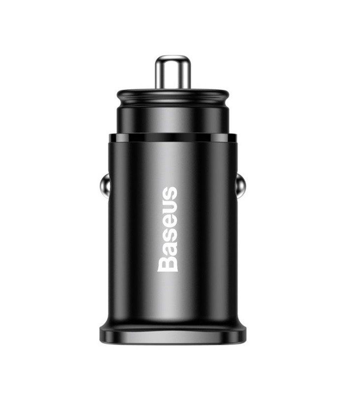 Car charger Baseus Square PPS QC4.0 / PD3.0 5A 30W (black)_2