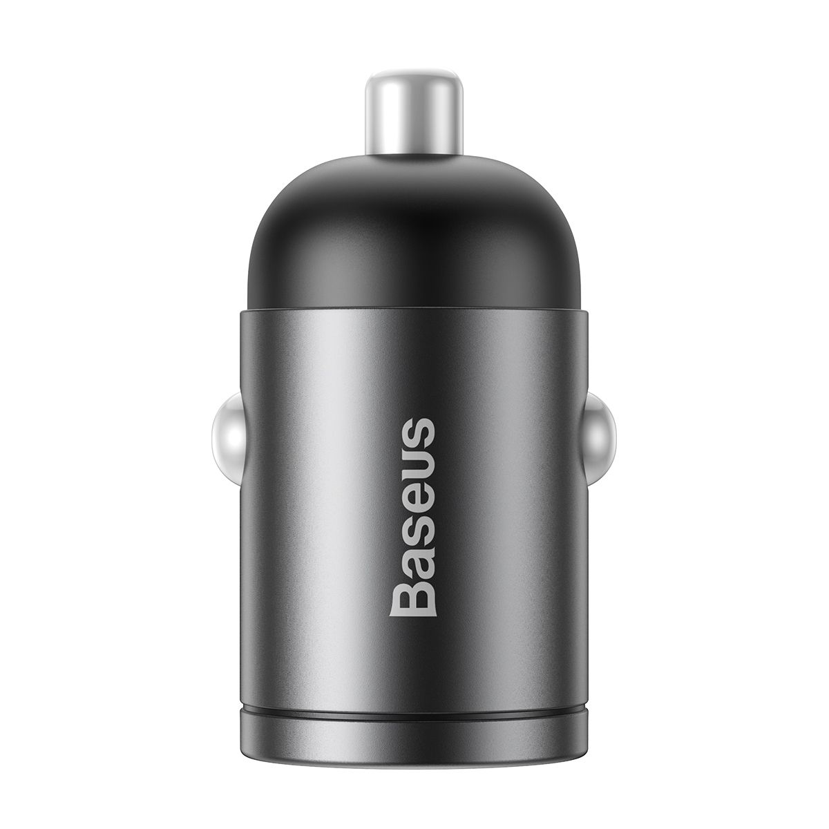 Mini car charger Baseus Tiny Star USB-C, QC 4.0+, PD, 30W (gray)_2