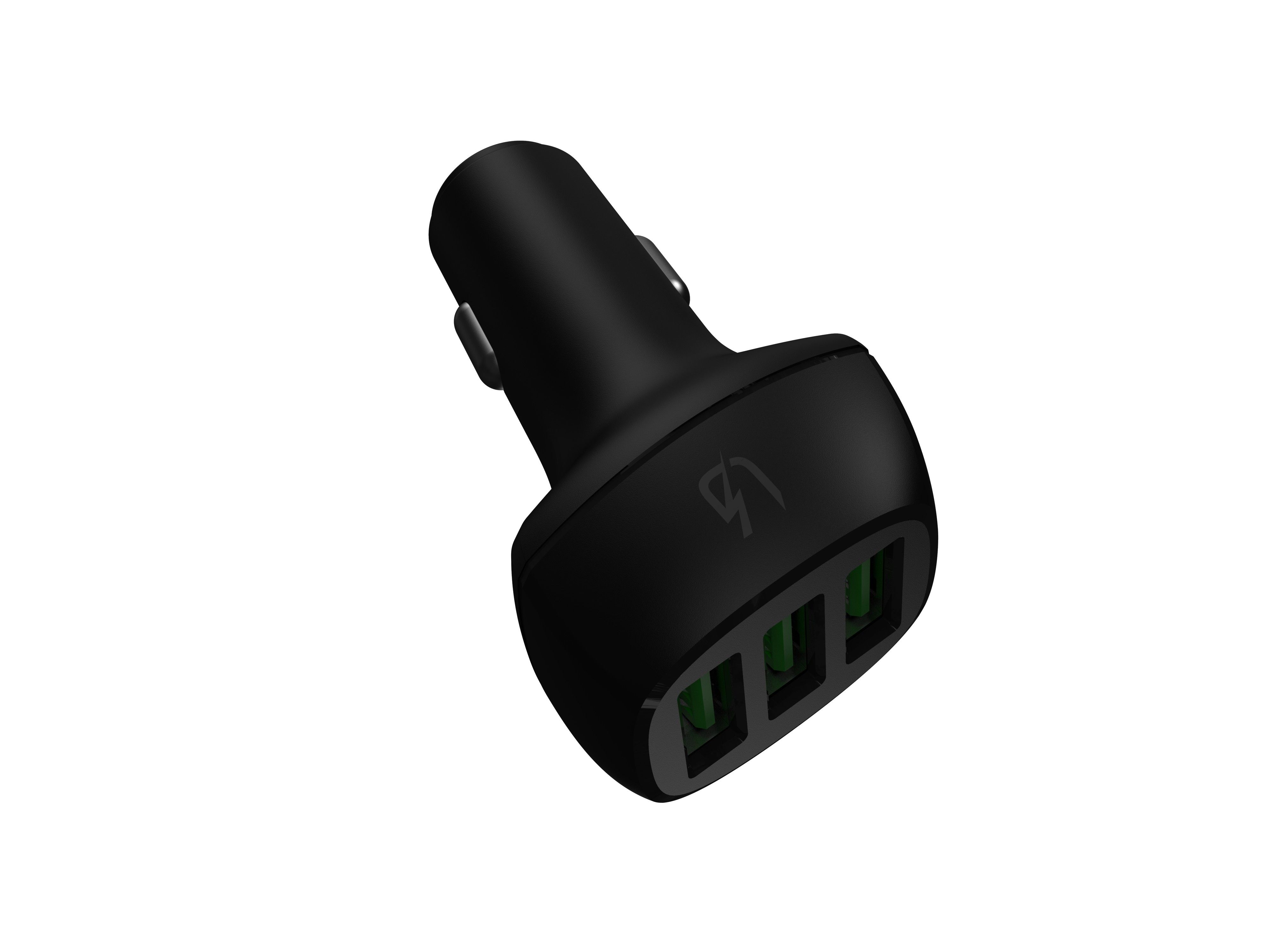 Green Cell CADGC01 PoweRide Car charger 54W 3x USB 18W Ultra Charge_3