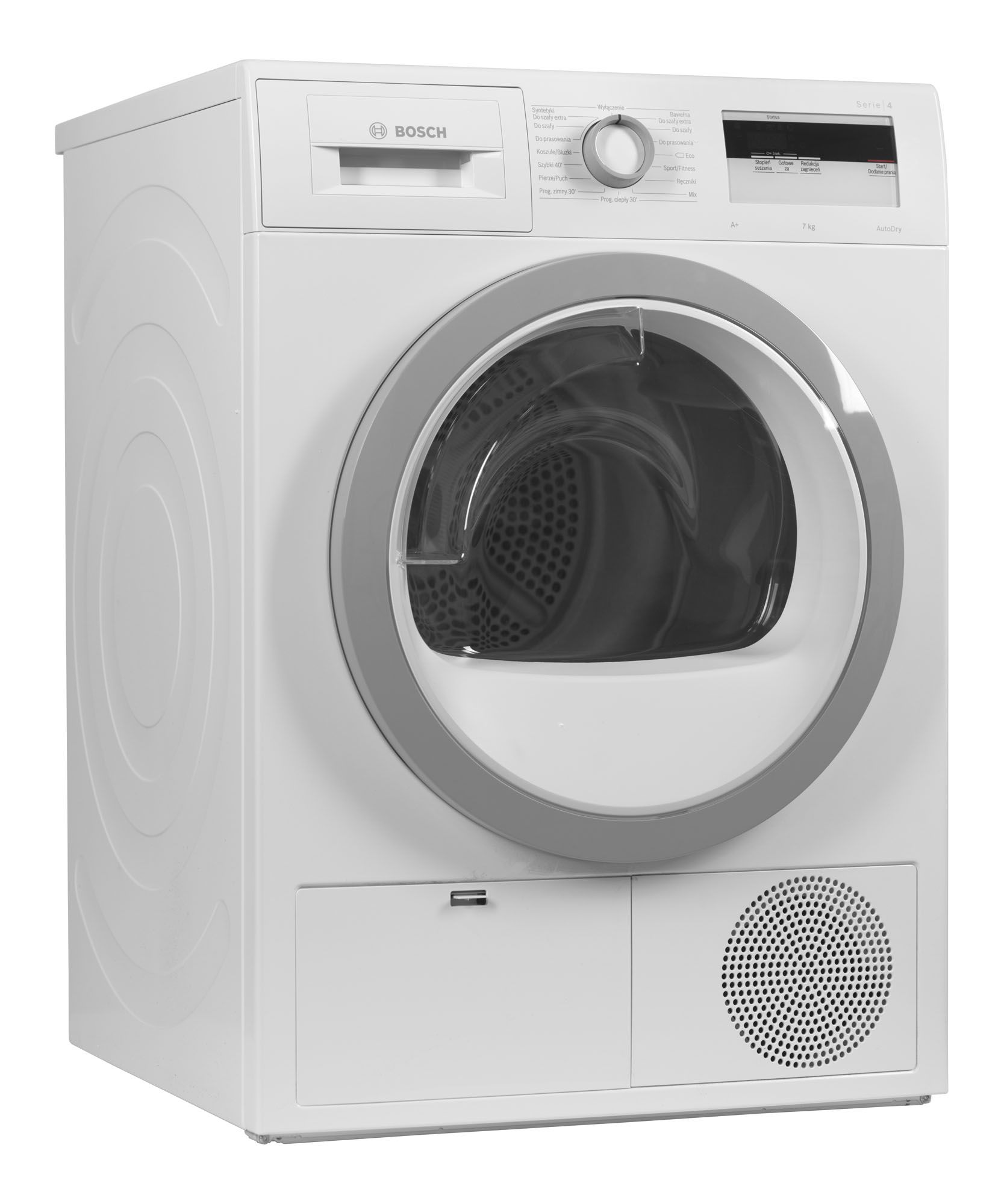 Bosch WTH850K7PL tumble dryer Freestanding Front-load A+ White_5