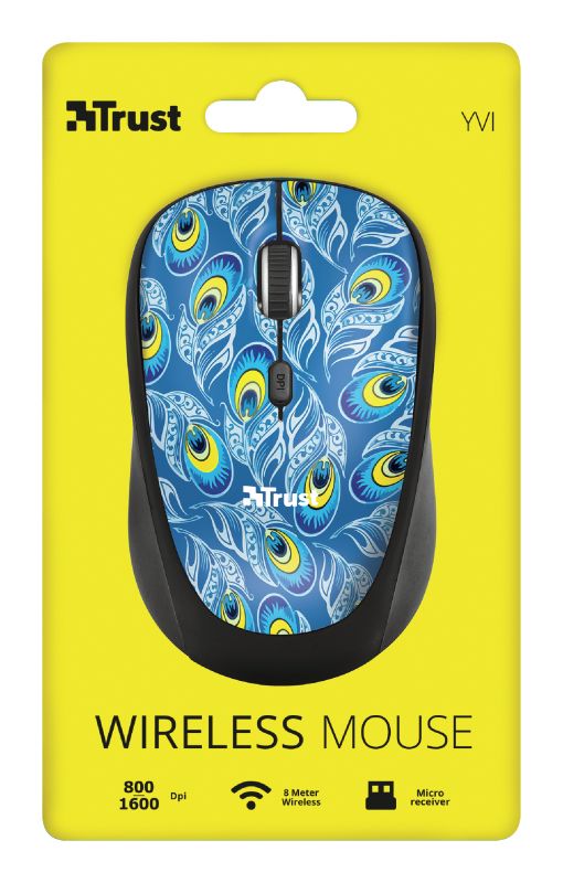 Trust Yvi mouse RF Wireless Optical 1600 DPI Ambidextrous_6