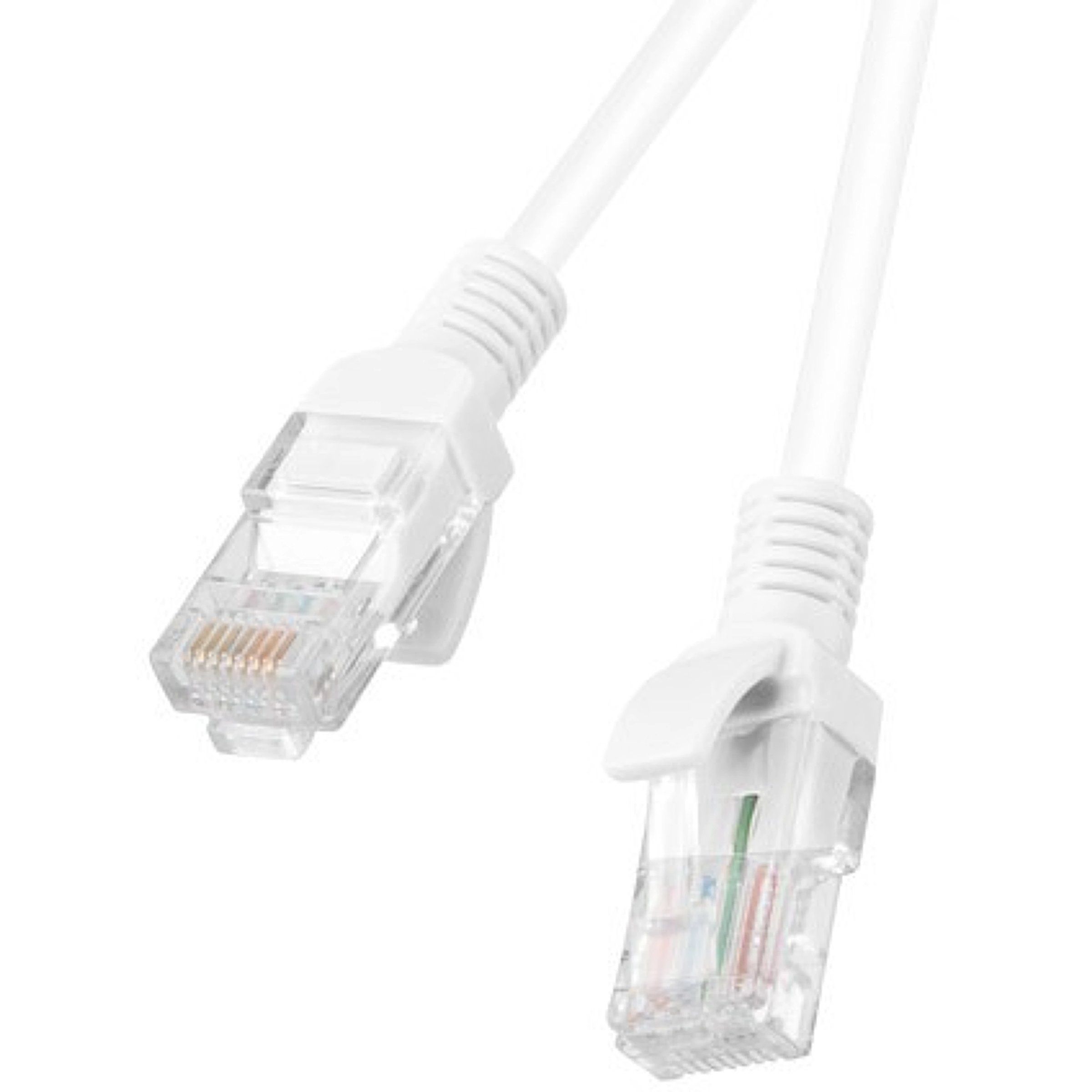 Lanberg PCU5-10CC-0500-W networking cable 5 m Cat5e U/UTP (UTP) White
