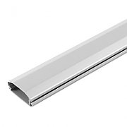 Plinta mascare cabluri Aluminiu Blackmount CC09-110, 1100 x 60 x 20mm (WxLxD), Silver_1