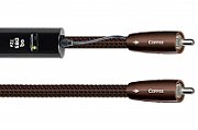 Cablu Digital Coaxial RCA - RCA AudioQuest Coffee, 1.0m, DBS Black inclus, 10% Silver