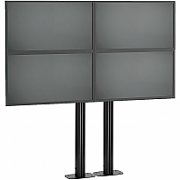 Stand VideoWALL Vogel's cu baza fixa montat pe podea 2x2_1