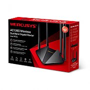 Router Wireless MERCUSYS MR30G, Dual-Band Gigabit AC1200, Wireless Standards: IEEE 802.11ac/n/a 5 GHz, IEEE 802.11b/g/n 2.4 GHz, WiFi Speeds:867 Mbps (5 GHz) + 300 Mbps (2.4 GHz), Router Mode, Access Point Mode, 1× Gigabit WAN Port + 2× Gigabit LAN Ports, 4× 5 dBi Fixed Omni- Directional Antennas._3