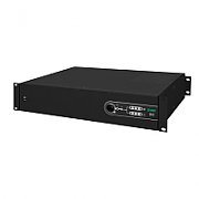 UPS Ever W/SL00RM-001K20/07, 1.2 kVA, 780 W, line-interactive, 6x C13, 1x USB, 12 V 7Ah Sealed Lead Acid (VRLA), Rack 2U, Negru 