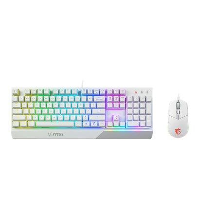 MSI Vigor GK30 Combo USB QWERTY Keyboard + Mouse GM11 White_7