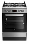 Beko FSM 62332 DXT Freestanding cooker Stainless steel Gas A_1