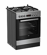 Beko FSM 62332 DXT Freestanding cooker Stainless steel Gas A_2