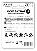 Rechargeable batteries everActive Ni-MH R6 AA 2000 mAh Silver Line - 2 pieces_3