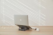 Aluminum portable laptop stand POUT EYES 3 ANGLE grey_3