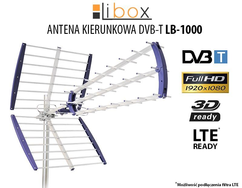 Libox LB-1000,  Antena TV DVB-T - 16,5 dB_3