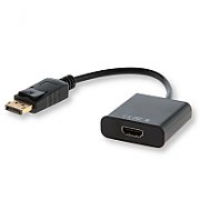 Savio CL-55 video cable adapter 0.2 m DisplayPort HDMI Type A (Standard) Black_1