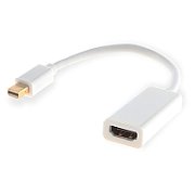 Savio CL-57 video cable adapter 0.2 m Mini DisplayPort HDMI Type A (Standard) White_1