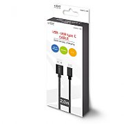 Savio CL-129 USB cable 2 m USB 2.0 USB A USB C Black_2