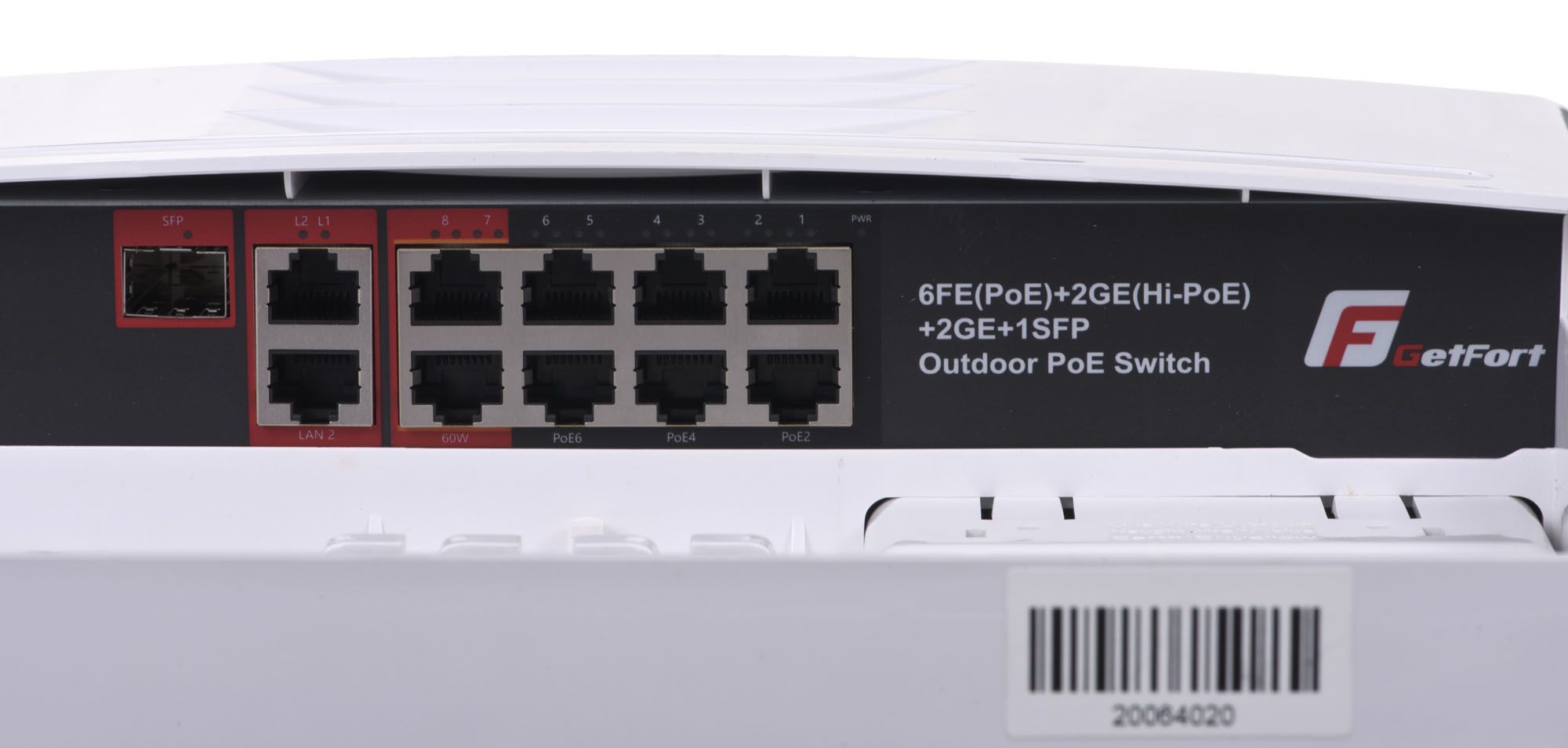 GetFort GF-210G-O network switch Unmanaged Gigabit Ethernet (10/100/1000) Power over Ethernet (PoE)_4