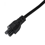 Akyga Power Cord AK-NB-01A for notebooks IEC C5 250V/50Hz 1,5m Black 1.5 m CEE7/7 C5 coupler_2