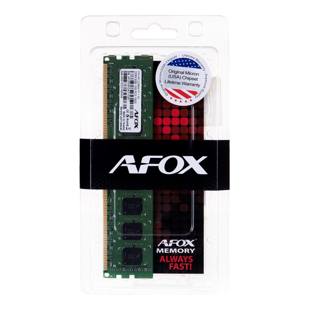 AFOX DDR3 8G 1333 UDIMM memory module 8 GB 1333 MHz_3