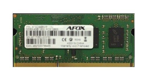 AFOX SO-DIMM DDR3 4GB memory module 1333 MHz_5