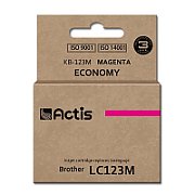 Actis KB-123M ink for Brother printer; Brother LC123M/LC121M replacement; Standard; 10 ml; magenta_1