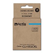 Actis KC-551C ink for Canon printer; Canon CLI-551C replacement; Standard; 12 ml; cyan (with chip)_1