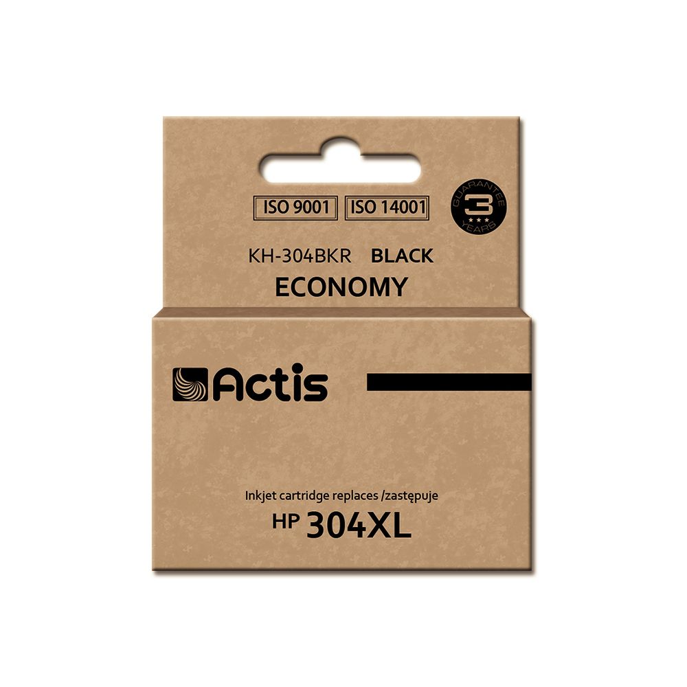 Actis KH-304BKR ink for HP printer; HP 304XL N9K08AE replacement; Premium; 15 ml; black_2