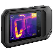 FLIR C3-X​ thermal imaging camera Black 1800 mAh Vanadium Oxide Uncooled Focal Plane Arrays Built-in display 128 x 96 pixels LCD 640 x 480 pixels_2