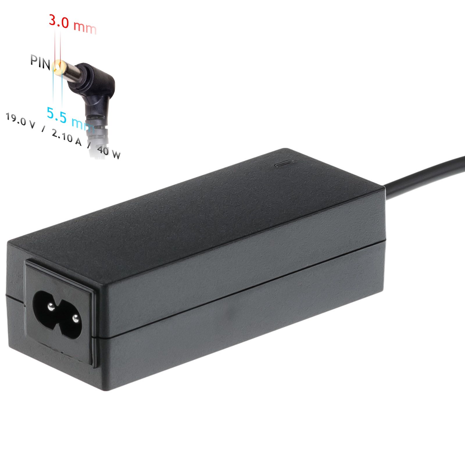 Akyga AK-ND-48 power adapter/inverter Indoor 40 W Black_4