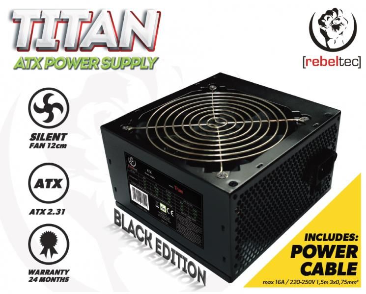 Rebeltec TITAN 600 ATX power supply ver. 2.31_2