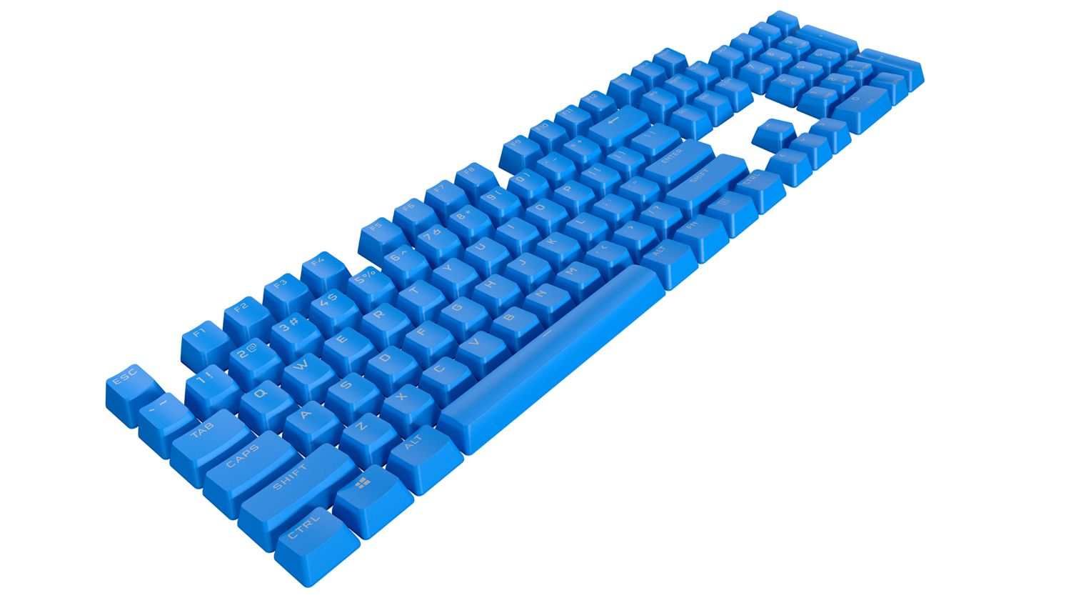 PBT DOUBLE-SHOT PRO Keycap Mod Kit, ELGATO Blue_2