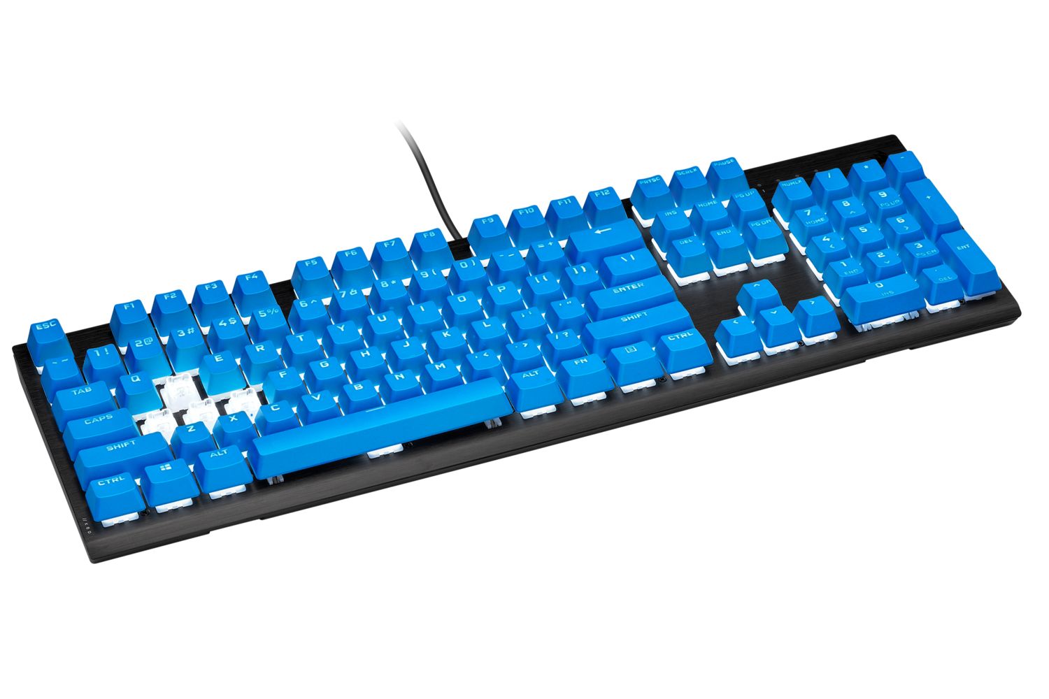 PBT DOUBLE-SHOT PRO Keycap Mod Kit, ELGATO Blue_12