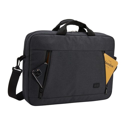 GEANTA CASE LOGIC, pt. notebook de max. 15.6 inch, 1 compartiment, buzunar frontal | buzunar dorsal, waterproof, poliester, negru, 