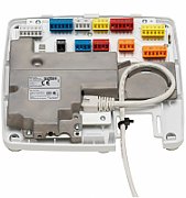 Centrala control access Hikvision DS-K2602T, pentru 2 usi bidirectionale ( 4 x cititoare Wiegand sau 4 cititoare RS-485), capacitate de stocare: 100,000 cartele si 300,000 evenimente, comunicare: TCP/IP, RS-485, Wiegand (W26/W34), EHome 5.0, si protocol  ISAPI, Alarm input × 4, , door contact × 2