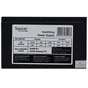 SURSA SPACER BZCO-650 80+ Bronze compatible, 650w, fan 120mm, 2x PCI-E (6+2), 6x S-ATA, 2x P8 (4+4),  