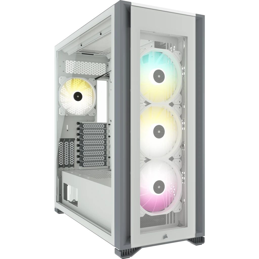 Carcasa Corsair iCUE 7000X RGB, eATX, Alb 