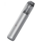 ASPIRATOR de mana Baseus A3, putere aspirare 15000pa, suporta incarcare QC3.0, filtru HEPA, acumulator 4*2000mAh cablu inclus Type-C la USB, argintiu  CRXCQA3-0S  (include timbru verde 6 lei)
