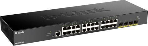 Switch D-Link DGS-1250-28X, 24 porturi 10 / 100 / 1000 MBs